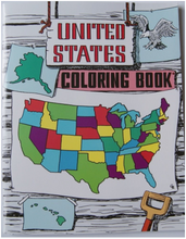 Load image into Gallery viewer, USA Coloring Book