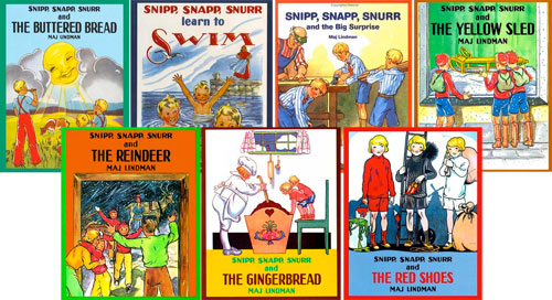 Snipp, Snapp and Snurr: Set of 7 Storybooks