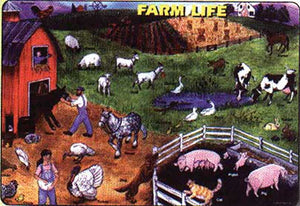 Farm Animal Placemat