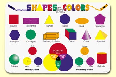 Shapes & Colors Placemat