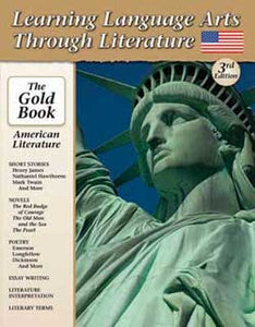 Ebook: Learning Language Arts: American Literature, The Gold Book- High School Skills