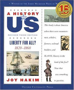 A History of US Book 5: Liberty for All? (3rd edition)