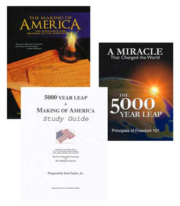 Making of America + 5000 Year Leap + American Government and US Constitution Study Course