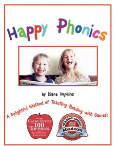 Happy Phonics, Award-Winning Learn-to-Read Program based on Games!  FREE Robinson Crusoe Beginning Reader