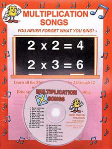 Multiplication Songs CD and Workbook