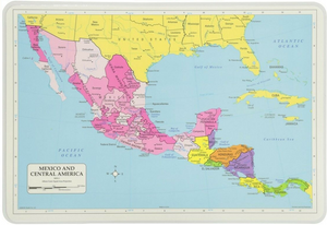 Mexico and Central America Placemat