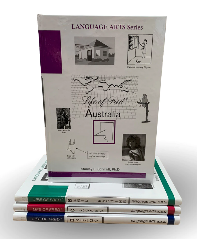 Life of Fred: Language Arts Series - 4 Books
