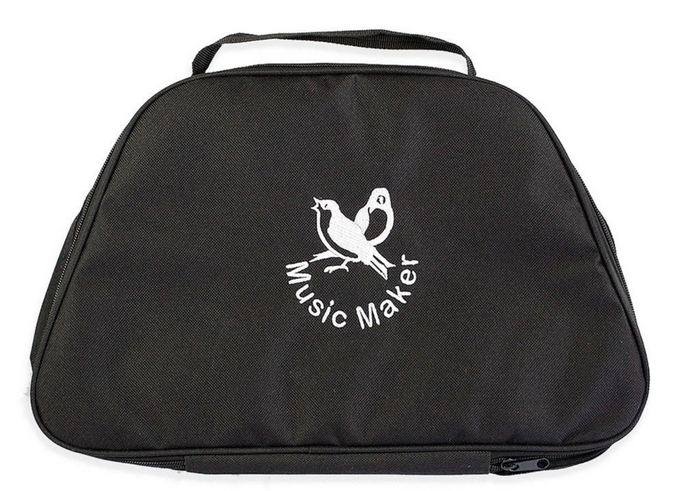 Black Canvas Carrying Case for Lap Harp