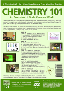 Chemistry 101: 4-DVD High-School Level Physics Course