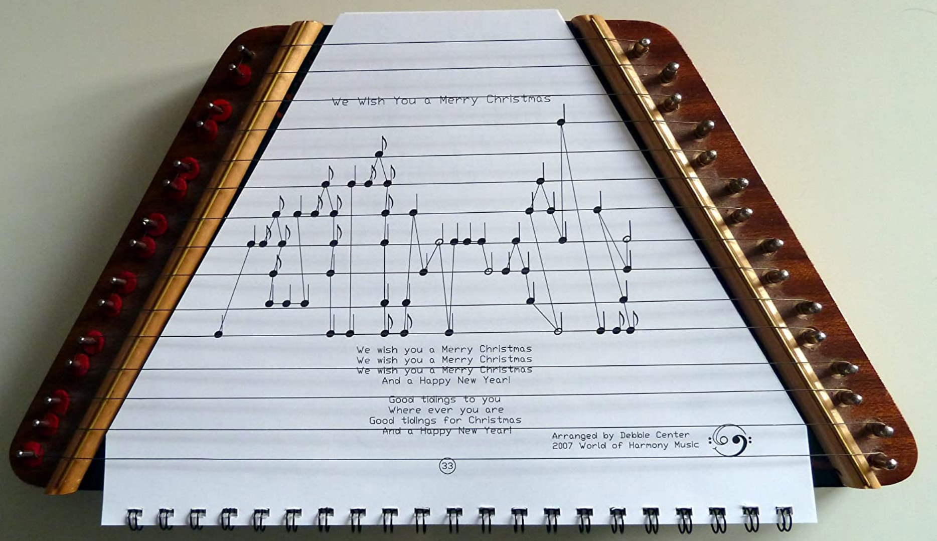 Melody harp sheet deals music