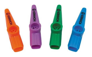 Kazoos, Set of 4 Hohner kazoos