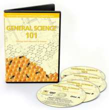 Load image into Gallery viewer, General Science 101: 4-DVD High-School Level Science Course
