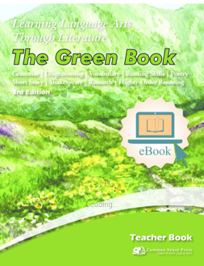 Ebook: Learning Language Arts Green Book 7th - 8th Grade