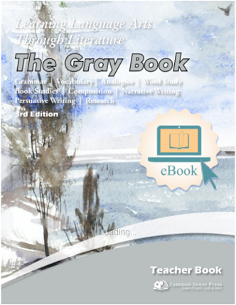 Ebook: Learning Language Arts, Gray Book - 8th Grade Skills, Teacher Book