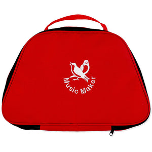 Red Canvas Carrying Case for Lap Harp